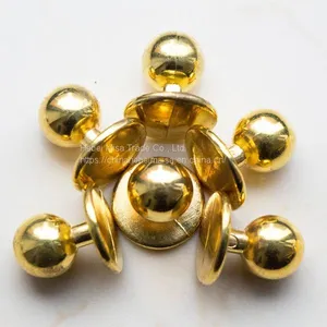 Plastic Golden and Sliver Buttons Restaurant Uniforms Chef Jacket Uniform Suit Buttons thumbnail-5