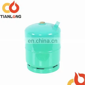 3KG Filling Lpg Cylinders/ Portable Steel Gas Stove Cylinders/ Small Lpg Gas Cylinders thumbnail-2