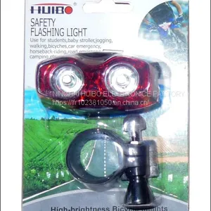 USB Rechargeable Bicycle Lamp Taillight thumbnail-5