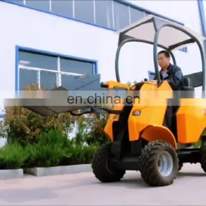 HY200 Articulated Mini Wheel Loader With Attachments for Different Job thumbnail-1