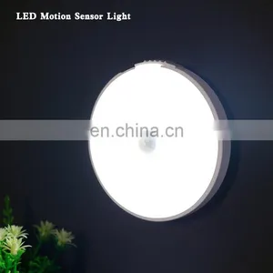 Factory Round LED Ceiling Light Available Motion Sensor Cabinet Light thumbnail-4
