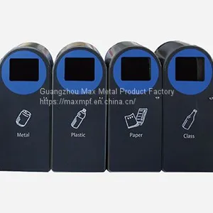 MAX-HK133B Outdoor Commercial Dustbin For Station thumbnail-1