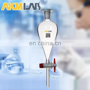 AKMLAB Customized Separatory Funnel 250ml With Plastic Stopper thumbnail-4
