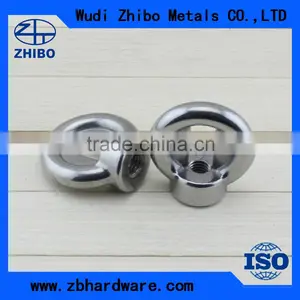 China Manufacture Stainless Steel Fasteners Eye Nut DIN582 thumbnail-4