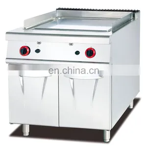 Stainless Steel Commercial Kitchen LPG Gas Griddle With Hard Chrome thumbnail-1