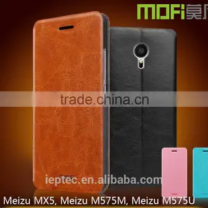 2016 MOFi Case Housing for Meizu MX5 , Mobile Phone Leather Flip Case Cover for MX5 Meizu thumbnail-1