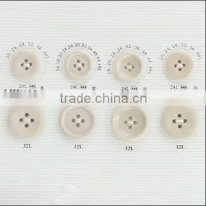 4-holes 24L 32L Grey Color Buttons for Men's Suits thumbnail-1