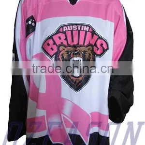 2016 Custom Embroidered Hockey Jerseys,Sublimated Ice Hockey Jersey thumbnail-1