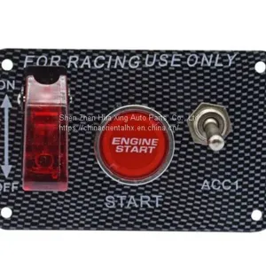 12/24V Universal F1 Racing Toggle Switches With 1 ACC Control thumbnail-1