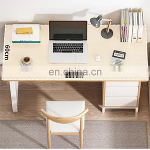Computer Desk Bedroom Furniture Space Saving Wooden Small Simple Modern Home Study Computer Desk With Storage thumbnail-4
