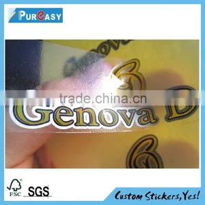 Transparent Company Logo Labels,Transparent Label Screen Printing thumbnail-6