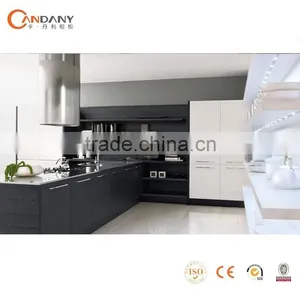 Open Style Partical Board Kitchen Cabinet,hidden Kitchen Cabinet Handle thumbnail-1