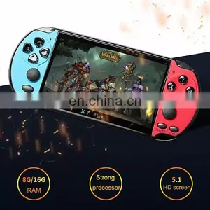 Wholesale Newest X7 Plus Video TV Retro Game Console With Full Color Screen Christmas Gifts Smartphone Game Controller thumbnail-3