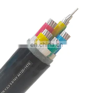 5x50mm Power Cable Aluminum Cable 5x95 5x150mm2 Stromkabel thumbnail-3