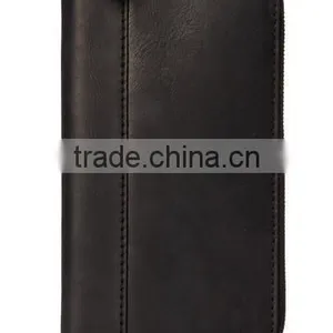 Vintage Cowhide Leather Clutch Wallet Travel Organizer Wallet for Men thumbnail-5