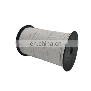 Elastic Band Webbing Factory Wholesale 3/5/6/8/10/12mm White and Black 100 Pieces Embroidered Support Polybag Packing DYED thumbnail-1