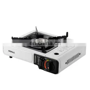 Hot Selling Aluminum Portable Camping Gas Stove With Pan thumbnail-2