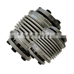 Bellow Type Flexible Coupling Motor Coupling Cnc Shaft Coupling in Stainless Steel thumbnail-1