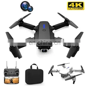 E88 Drone With Wide Angle HD 4K 1080P Dual Camera Don Height Hold Wifi RC Foldable Quadcopter Dron Gift Toy thumbnail-2