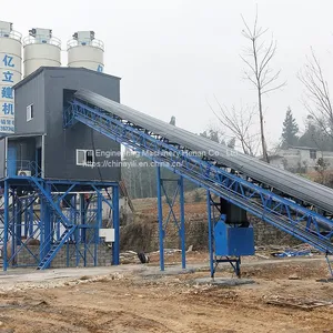 Hzs120 Cement Mixing Concrete Batching Plant Fixed Concrete Mixer Plant for Sale thumbnail-5