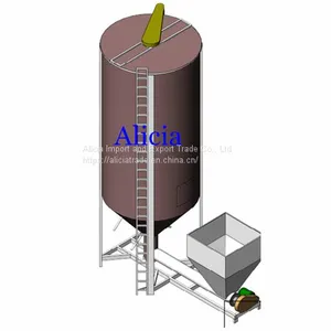 Good Price Vertical Screw Type Plastic Drying Mixing Machine Mixer With Dryer thumbnail-4
