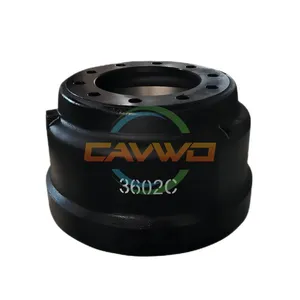 3602B FUWA Truck Auto Spare Parts Brake Drum thumbnail-3