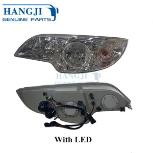 Original Higer Bus Lighting System 37HA1-11100 37HA1-11200 Led Headlight KLQ6856 KLQ6840 Combination Headlamps thumbnail-1