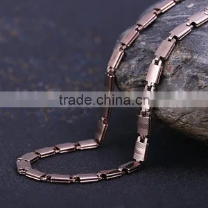 Popular Directly Yiwu Jewelry Factory Gold Plated Chain Necklace For Mens thumbnail-2