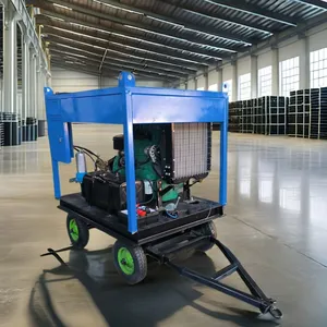 500bar High Pressure Water Jet Concrete Roughening Machine Electric Cold Water Dam Hydro Power Station Roughening Machine thumbnail-1