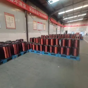 Enameled Aluminum Round Wire Used for Dry Type Transformer Over Coating Coil Winding Flat Wire thumbnail-4