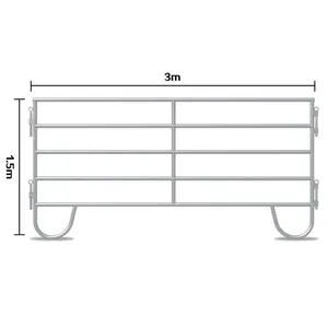 Horse Round Yard Livestock Panel Horse Stable Panels Round Pens thumbnail-1