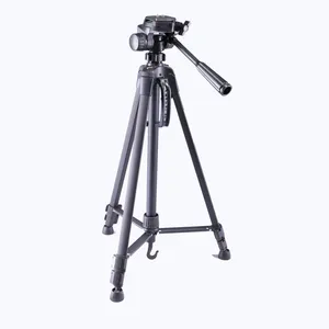 Hot Sale Camera Professional Stand Lightweight Tripod 1.56m/61inch Camera Foldable Tripod for Lights and Phone thumbnail-1