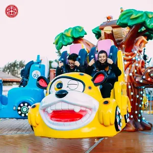 Colorful Kids Amusement Park Rides Custom New Products Electric Forest Adventure Rides thumbnail-1