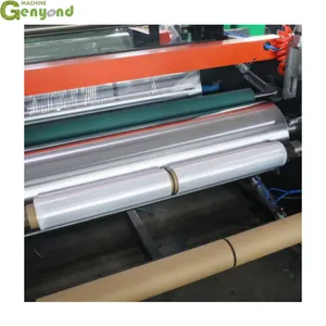 LLDPE LDPE Single Layer or Double Layer Stretch Wrap Film Making Machine thumbnail-2