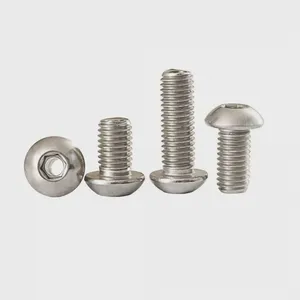 ISO 7380 M3-M12 Pan Head Screw With A2/A4 Metric Measurement Plain Surface Treatment thumbnail-2