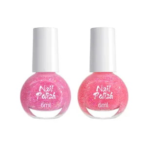 Trendy Nail Polish Set Glow-in-the-Dark Laser Nail Art Decorations Water-Based Nail Polish (Quick-Drying, No-Bake, Non-Peelable) thumbnail-5