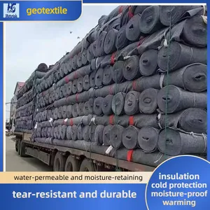 UV Resistant Short Fiber Geotextile Erosion Control Soil Filter For Highway Slope thumbnail-3