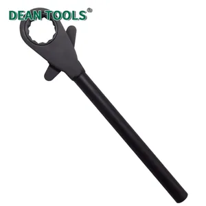 Heavy-duty Reversible Ratchet Wrench, 1 Inch Drive, 120 Tooth Count, 5 Degree Swing Arc, Industrial Grade Low Profile Design thumbnail-4
