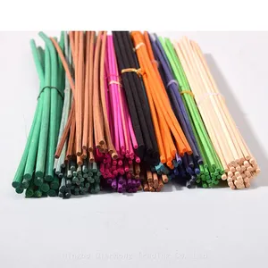 Dyed Black Color 3mm Diameter Rattan Sticks Reed Diffuser Stick Rattan Reeds Wood Reeds Stick thumbnail-1