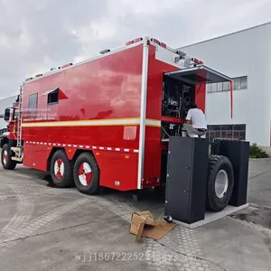 Jiefang 6*6 Communication Emergency Command Vehicle, a Veritable Mobile Command Center With Satellite Communication and Winch thumbnail-5