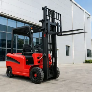 China Professional Electric Forklift 1 Ton 2 Ton 3 Ton 3.5 Ton 4 Ton Portable Forklift Electric thumbnail-2