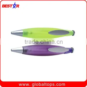 Short Plastic Ball Pen thumbnail-1