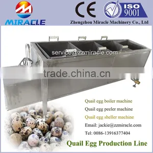 Quail Egg Shell Cooking and Peeling Machine From Egg Process Machinery thumbnail-1