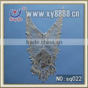 Trendy Sequin Collar Lace For Garment thumbnail-1