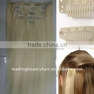 Remy Clip in Hair From Shanghai China With no Shedding and Tangle Free thumbnail-1