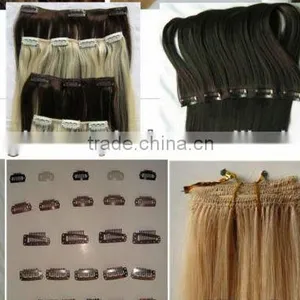 18" Loose Wave Human Hair Clip in Hair Extensions 7pcs/set, 10pcs/set thumbnail-1
