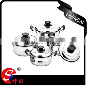 Hot Sales Stainless Steel Pot Set Stock Pot Set Cookware Set thumbnail-2