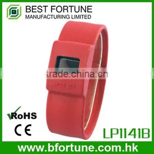 LP1141B_RD China Factory Digital Movement Silicone Strap Lcd Kids Watches thumbnail-1