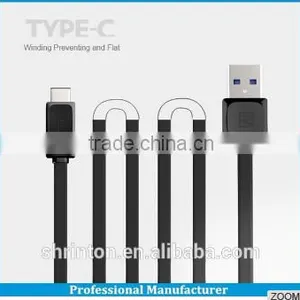 2015 Hottest USB 3.1 Type-c Cable With Super Speed 1M White Type-c Cable thumbnail-5