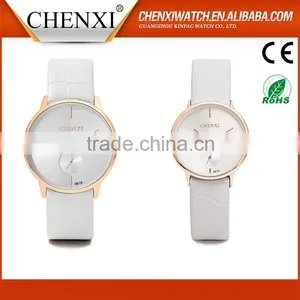 2016 China Manufacturer for Unisex Leather Strap Quartz Watch thumbnail-3